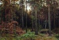 bosque de pinos 1885 1 paisaje clásico Ivan Ivanovich